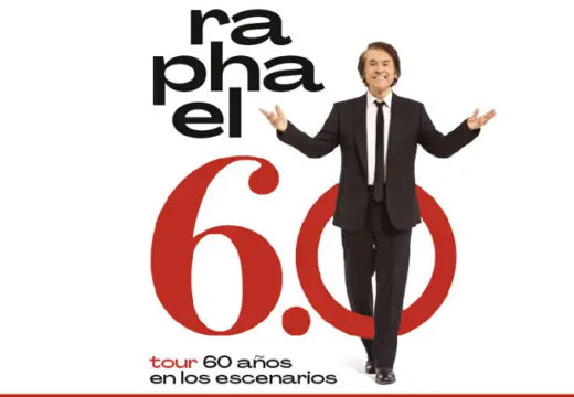 Raphael celebrará na Coruña os seus 60 anos sobre o escenario co seu espectáculo ‘Raphael 6.0’